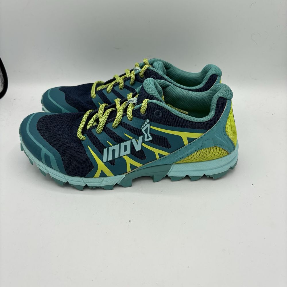 Inov-8 Trailtalon 235 000715-NYBLYW Womens Sz 8‎ Blue Athletic Hiking Shoes